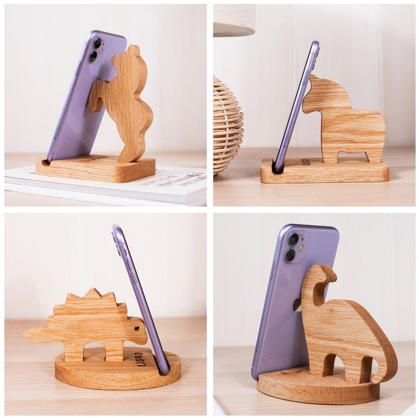 Premium phone stand showcase